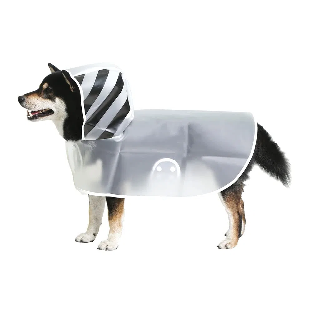 Impermeable para Perros, Chubasquero de Primavera for Perros, translúcido, Impermeable, for pequeños y medianos, Ideal for Cachorros(Blue,3XL)
