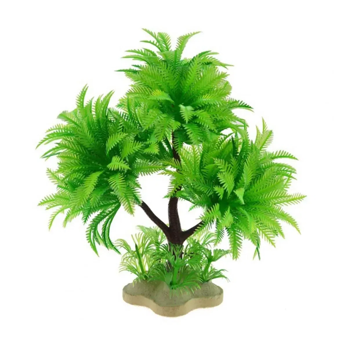 Plantas Artificiales para acuarios, Acuario Plantas Artificiales Multicolor(Green)