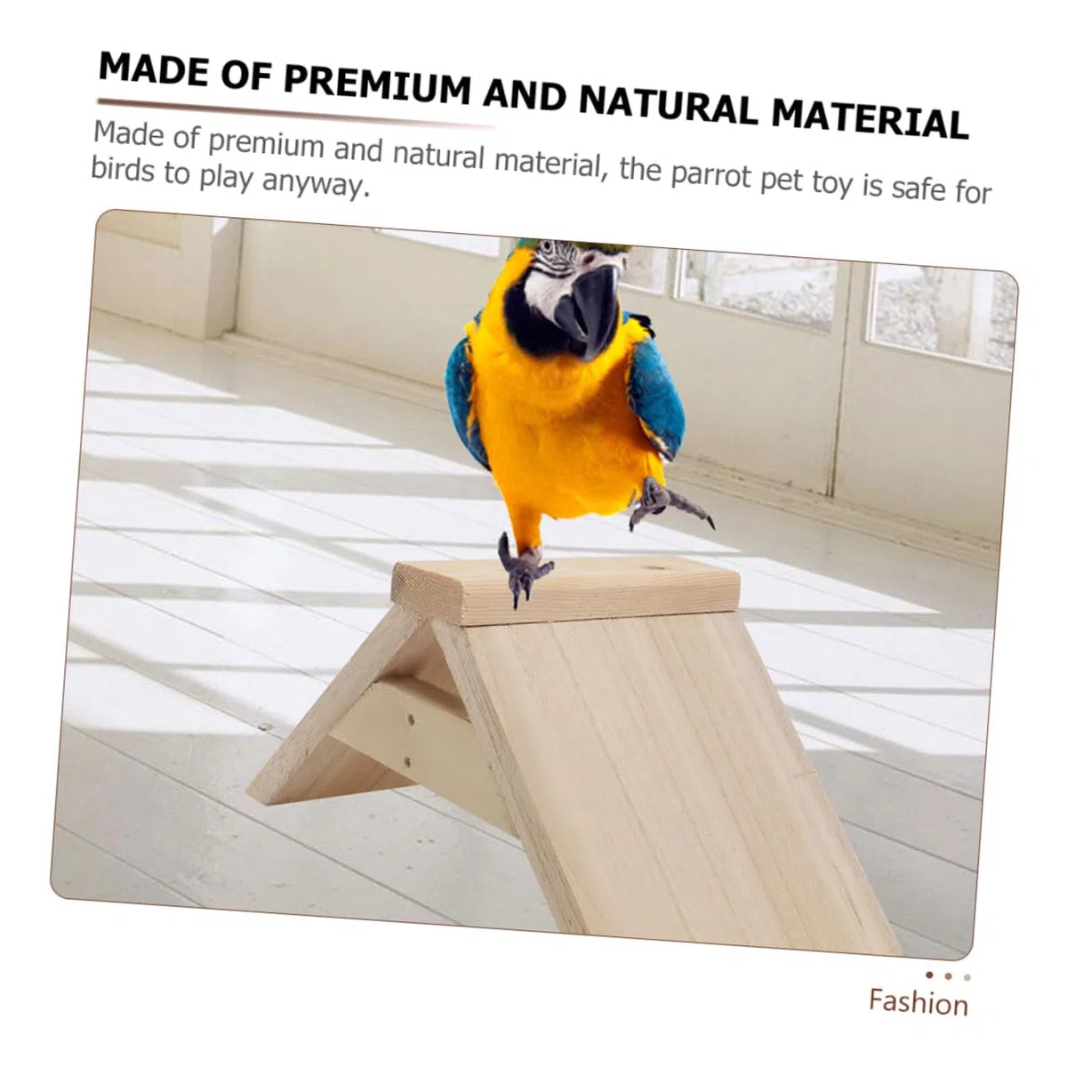 ifundom Soporte De Madera para Aves Multifuncional, Percha Natural De 5 Piezas, Soporte Seguro para Loros y Aves Pequeñas, Adecuado para Suministros De Mascotas y Gallineros