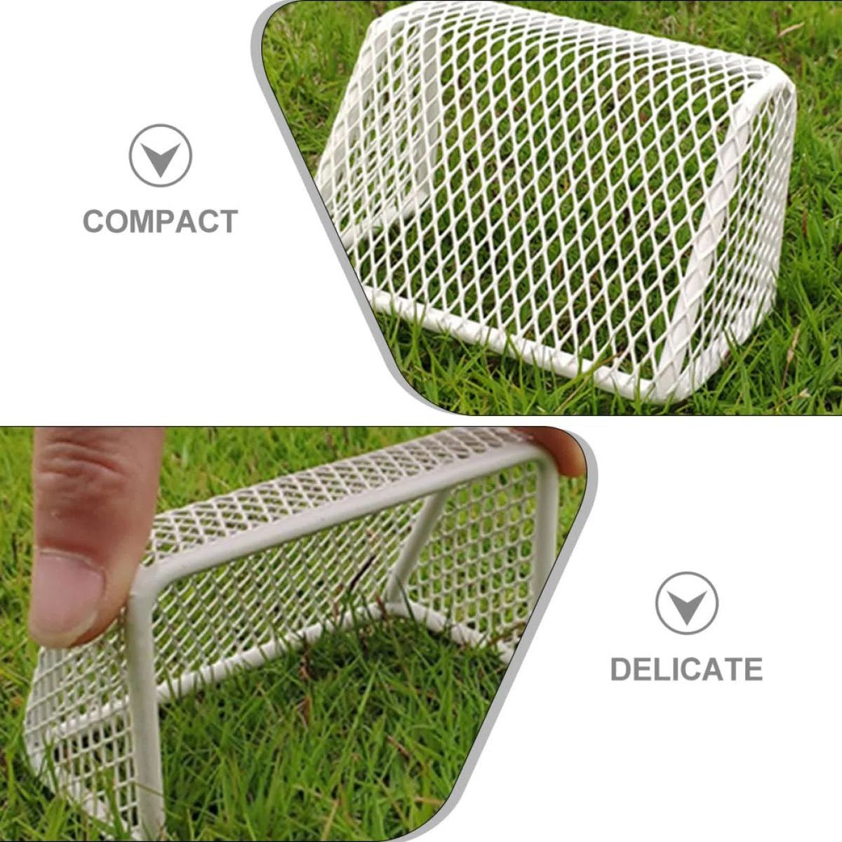 BESPORTBLE Decoración De Portería De Fútbol para Acuario Portería De Fútbol Ornamental para Pecera Decoración De Acuario De Simulación para Paisaje Acuático