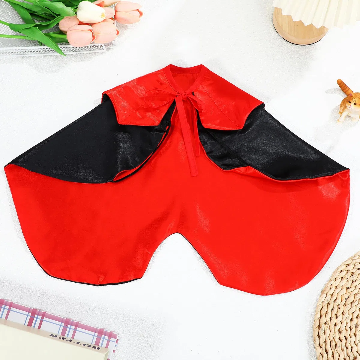 Toyvian 4 Piezas Disfraz de Halloween para Perro Vampiro, Capa Festiva