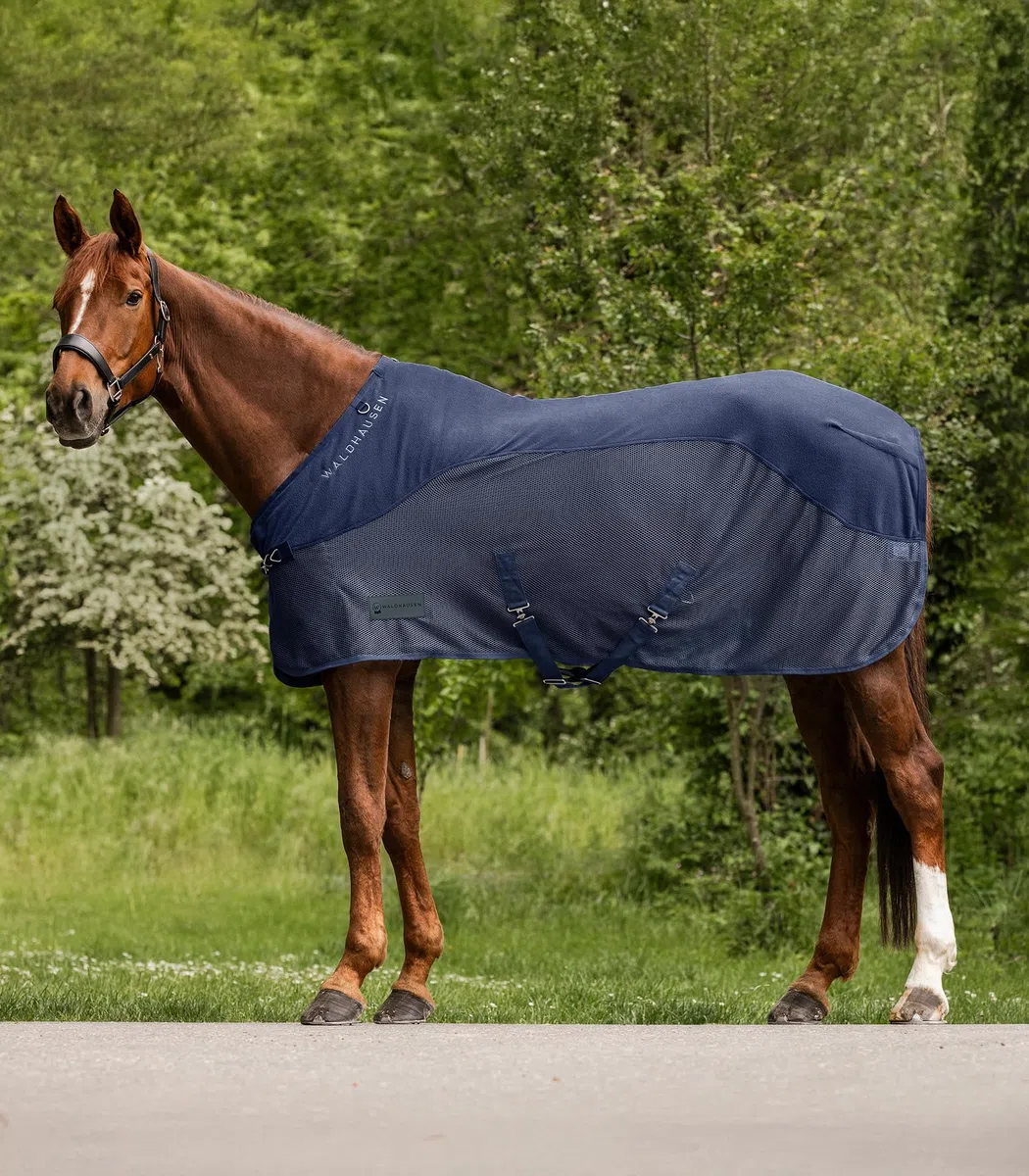 WALDHAUSEN Comfort - Manta de forro polar, color azul
