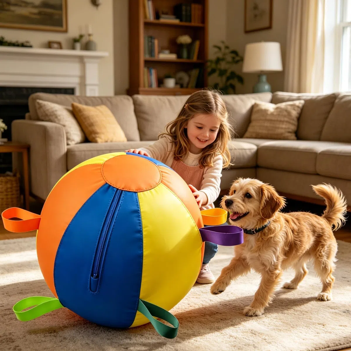 Pelota De Pastoreo Canino Juguete Acuático Gigante Inflable Antidesgarro | Juguetes Interactivos Para Perros Pastores Para Exterior En Parques Jardines Piscinas Juego Ejercicio Entre