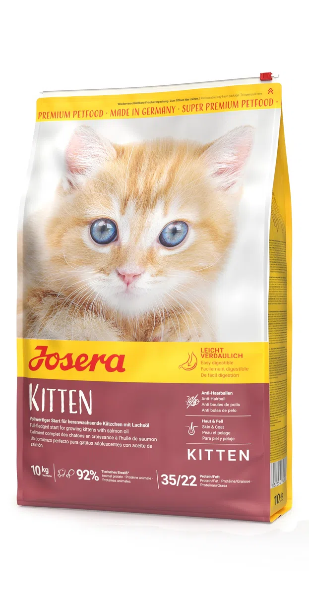 Josera Kitten (1 x 10 kg) | Alimento completo para gatas gestantes, en lactación y en crecimiento 1 unidad