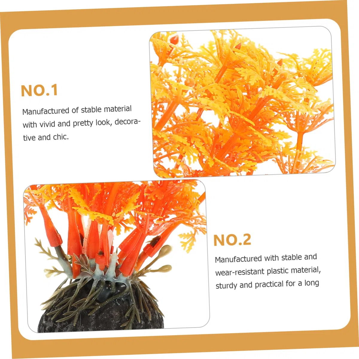 Cabilock 5 Series Artificial Plants Fake Plants Decoración Chic Decoración De Peces Estanque Falso Plantas De Plastico para Acuarios Plantas Artificiales De Peces El Plastico 5 Piezas X 5