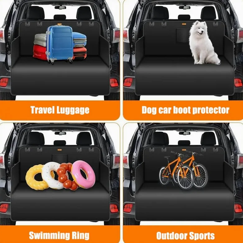 Funda Coche Perro para Holden Astra Barina Caprice Captiva Combo Commodore, Tela Oxford Impermeable Funda Maletero Coche Perros Resistente A Los Arañazos Manta Perro Coche
