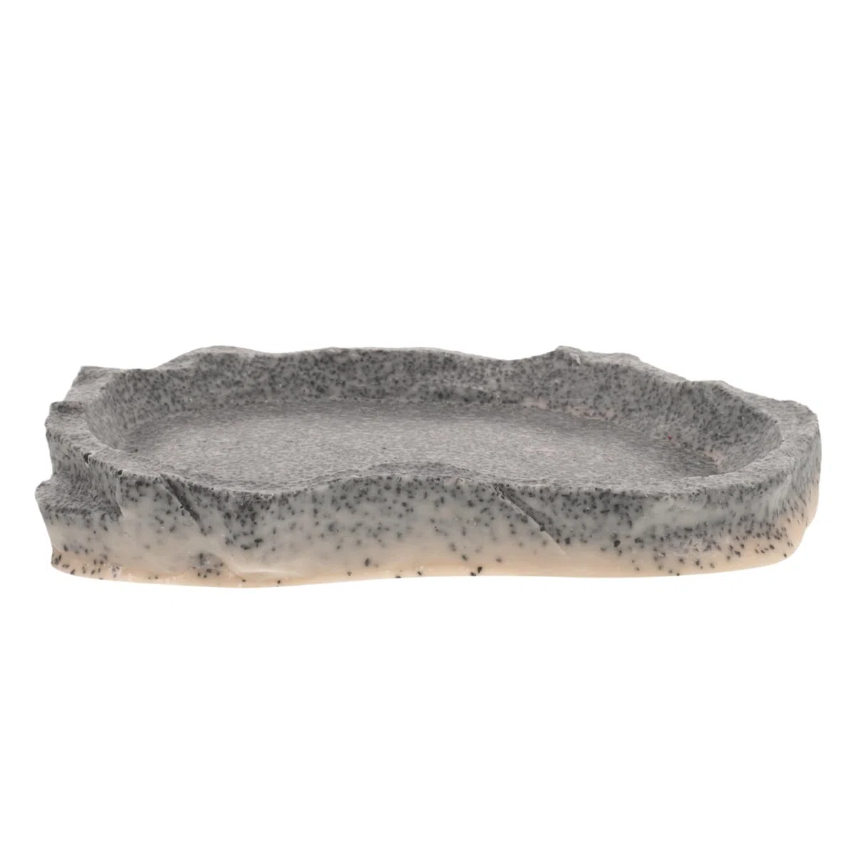 SUPVOX 5piezas Tazón De Resina para Reptiles Comedero y Bebedero Simulación De Piedra Accesorio Multifuncional para Terrarios y Alimentación De Mascotas para Lagartijas Ranas y Geckos