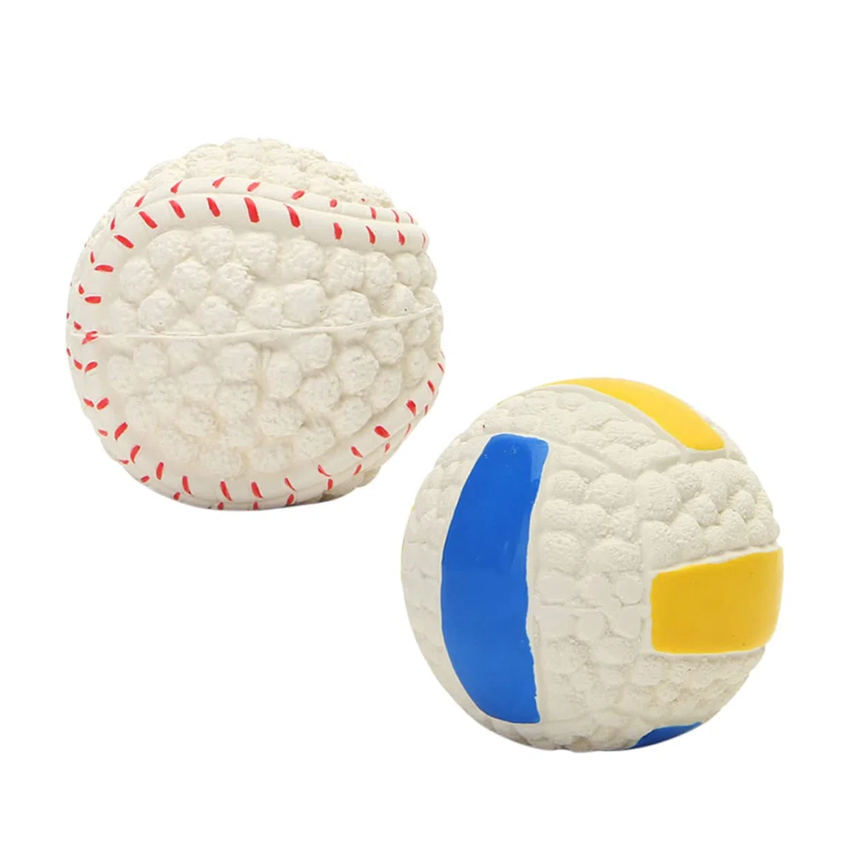SUPVOX 4 Piezas Juguetes para Masticar Perros Juguetes de Entrenamiento para Mascotas Masticar para Perro de Pelota para Mascotas Juguete para morder vocalizar