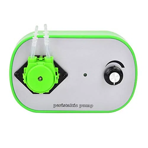 Bomba Peristáltica G628-1 con Velocidad Ajustable, Motor 12V DC, Cabezal Extraíble, 100-240V, para Laboratorio y Acuario