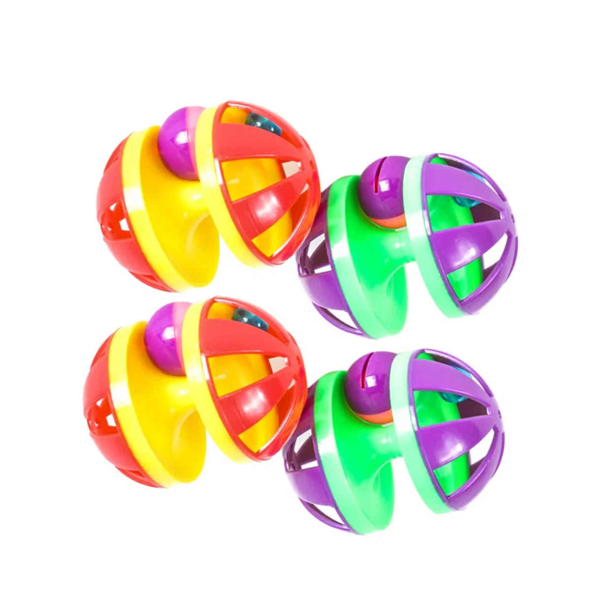 DOITOOL 12 Piezas De Juguetes Suministros para Mascotas Bumbells De Juguete para Gatos Pelotas para Gatos Pelotas De Juguete Pelotas para Gatos Juguetes para Gatos Pelota De Burla