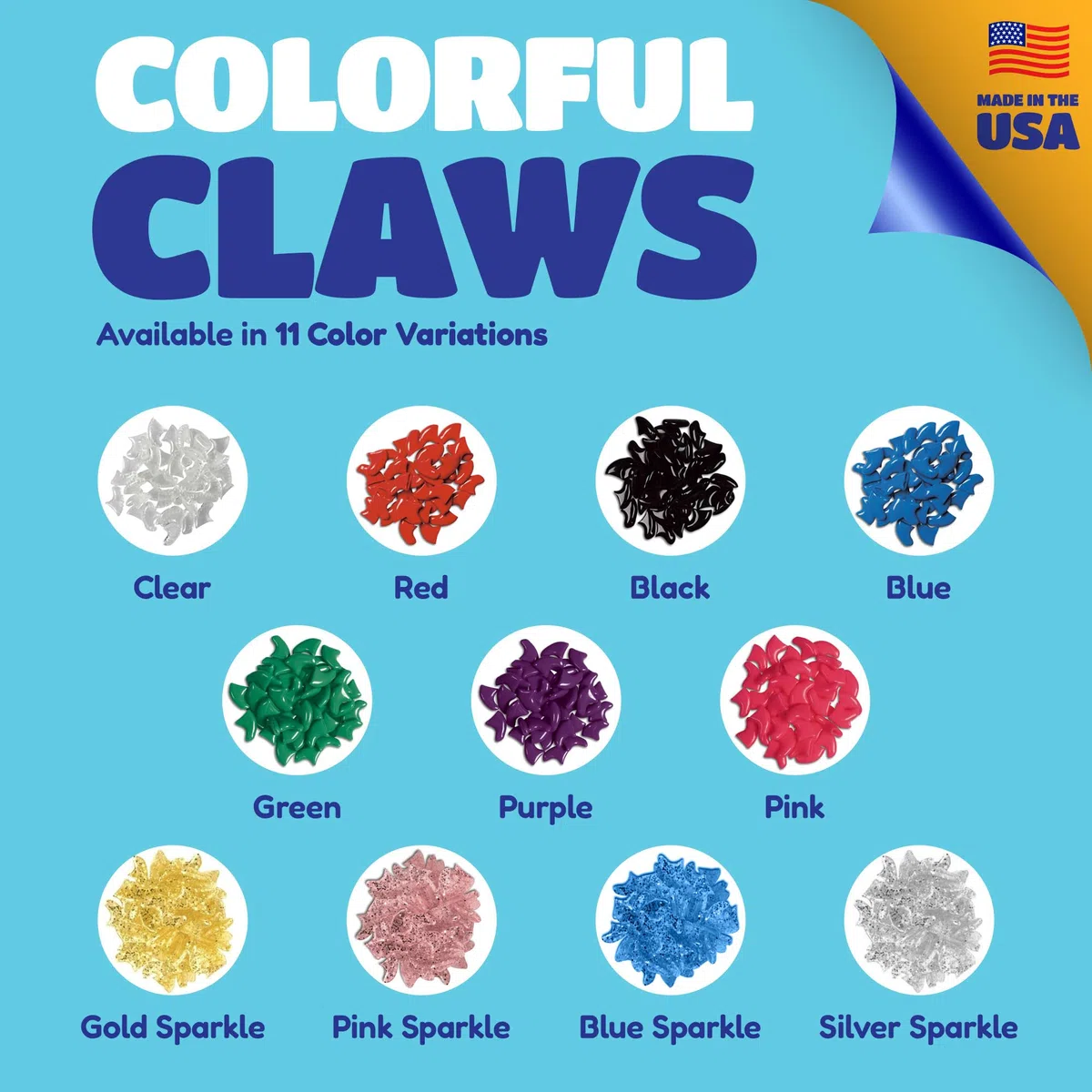Soft Claws Inc Suave Garras Gato uñas Caps Take-Home Kit, Grande, Transparente