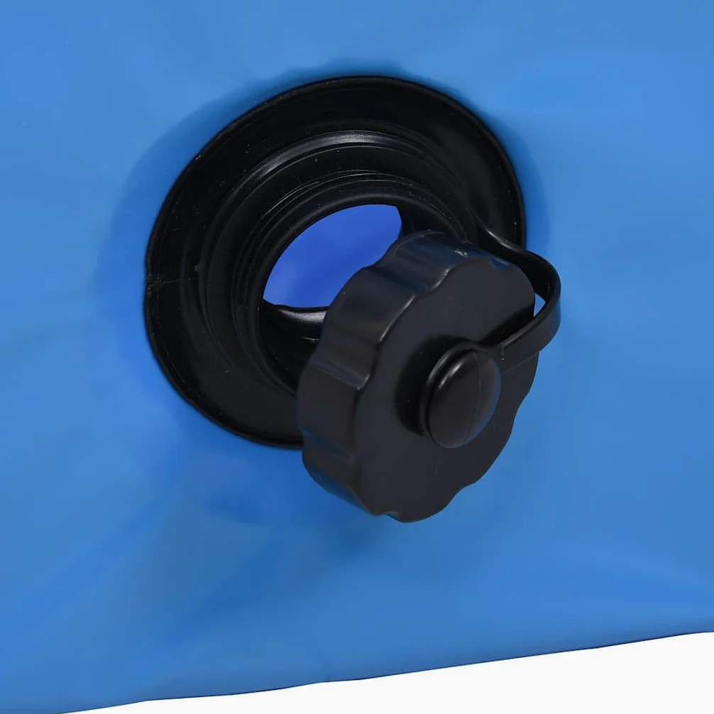 Piscina para perros plegable azul 80 x 20 cm PVC antideslizante, piscina infantil resistente para mascotas, interior y exterior, ideal para verano, accesorios para perros para refrescarse y