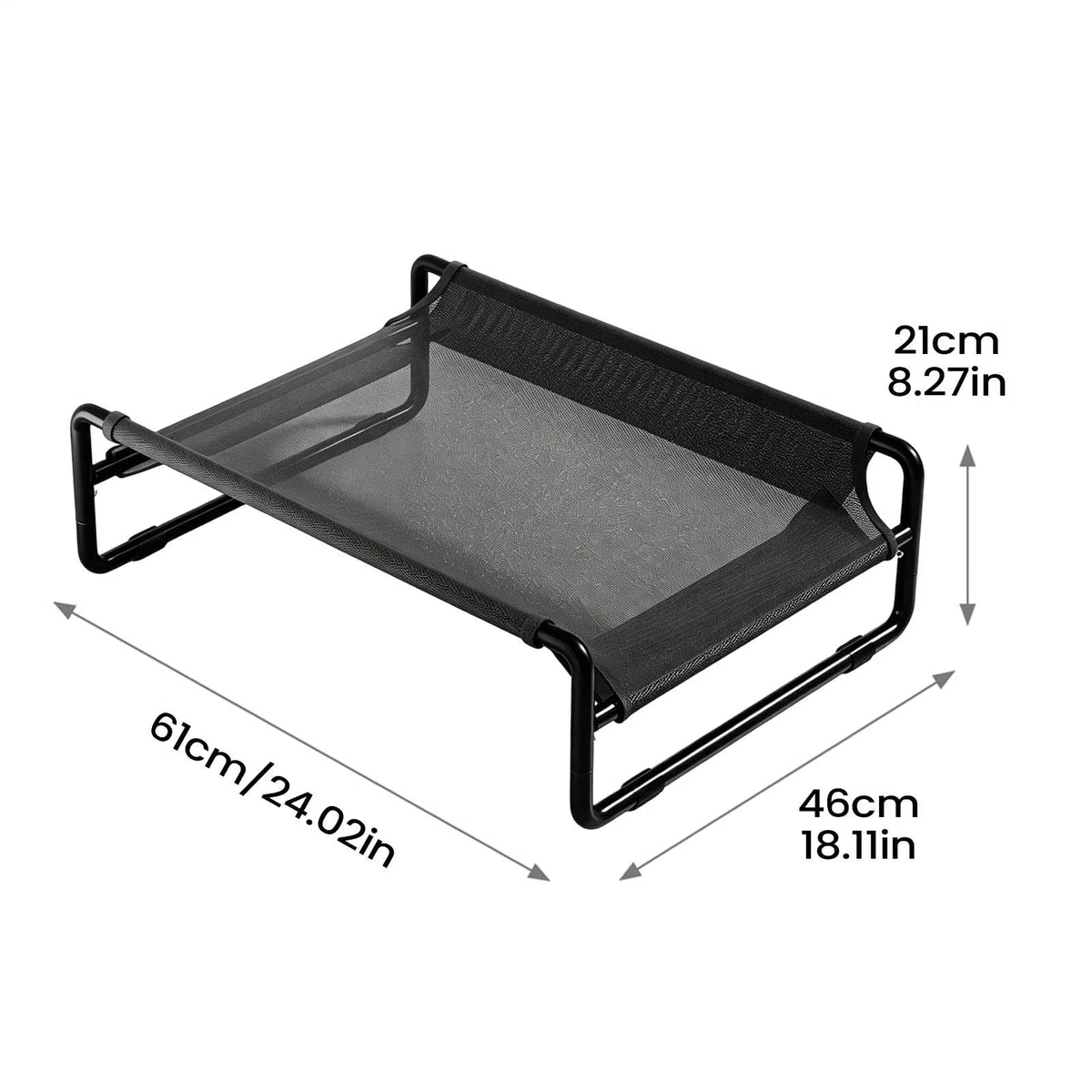 Cama Elevada para Perro Tipo Camilla Portátil y Transpirable