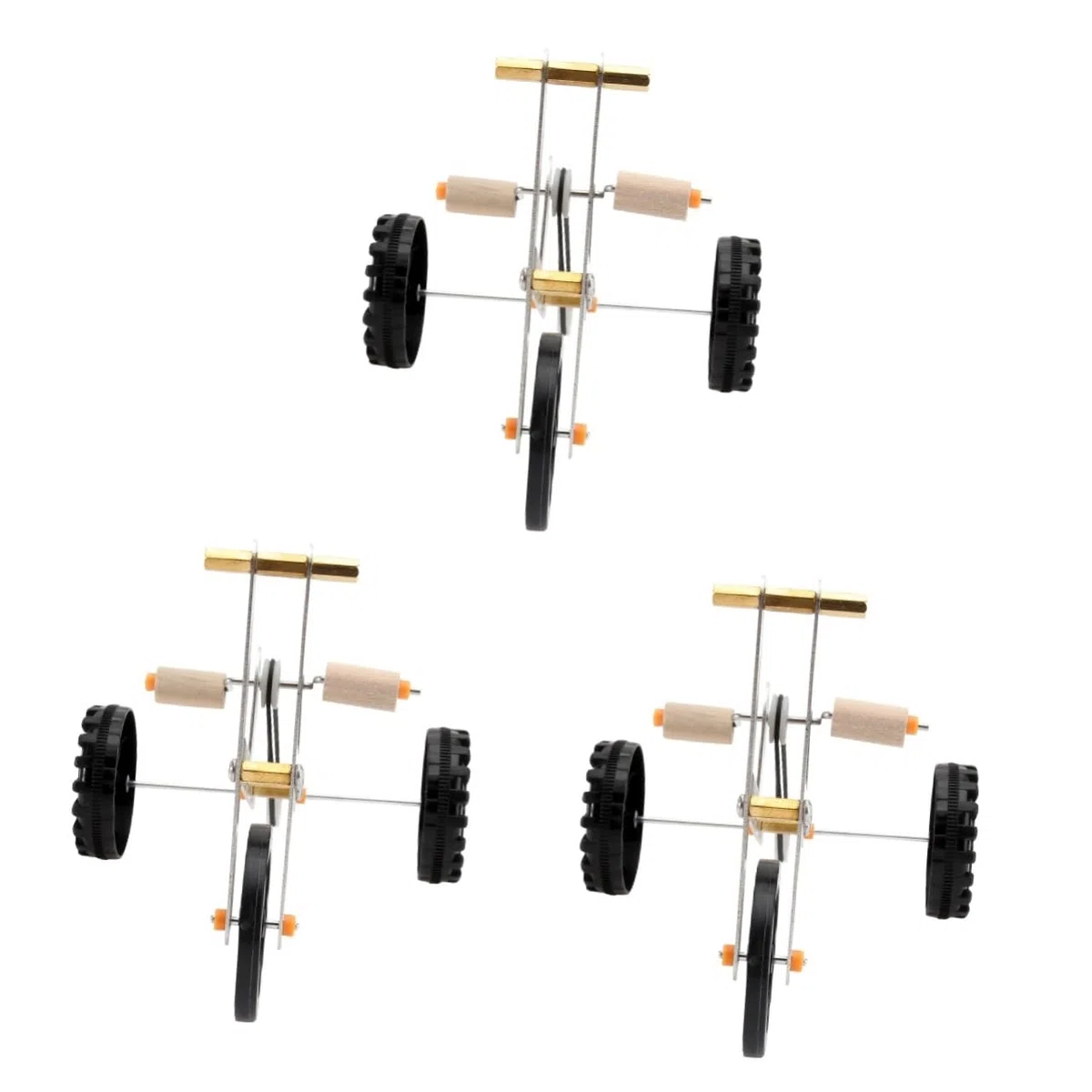 Yardwe 3 Piezas Bicicleta Loro montarlos en Bicicleta arnés cacatúa Juguetes Aves para Conures Bicicleta electrica Mascotas pájaros Juguete Loro Bicicleta Juguete Auto