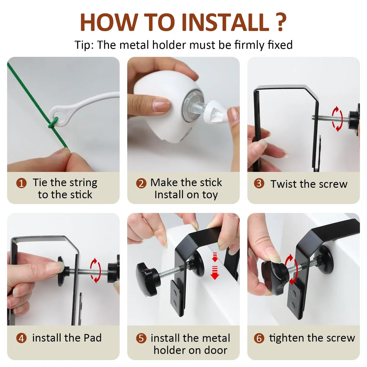 Juguete para gatos con plumas y bolas arrugadas de Mylar para gatos de interior, juguetes de cuerda retráctiles para colgar en la puerta, juguete electrónico para gatos