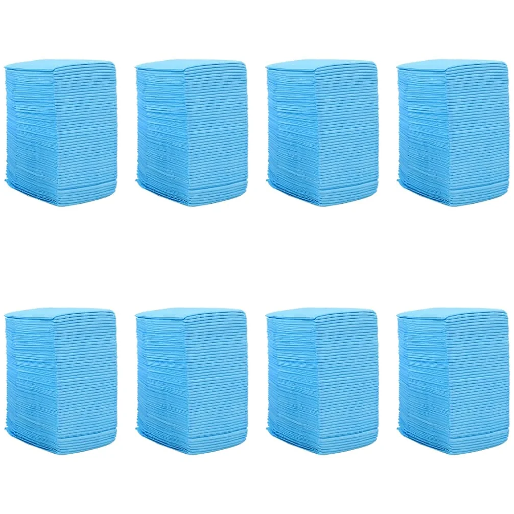 vidaXL 400x Empapadores para Mascota Textil no Tejido Animales de Compañía Casa Hogar Adiestramiento Educación Gasas Orines Micción 90x60 cm