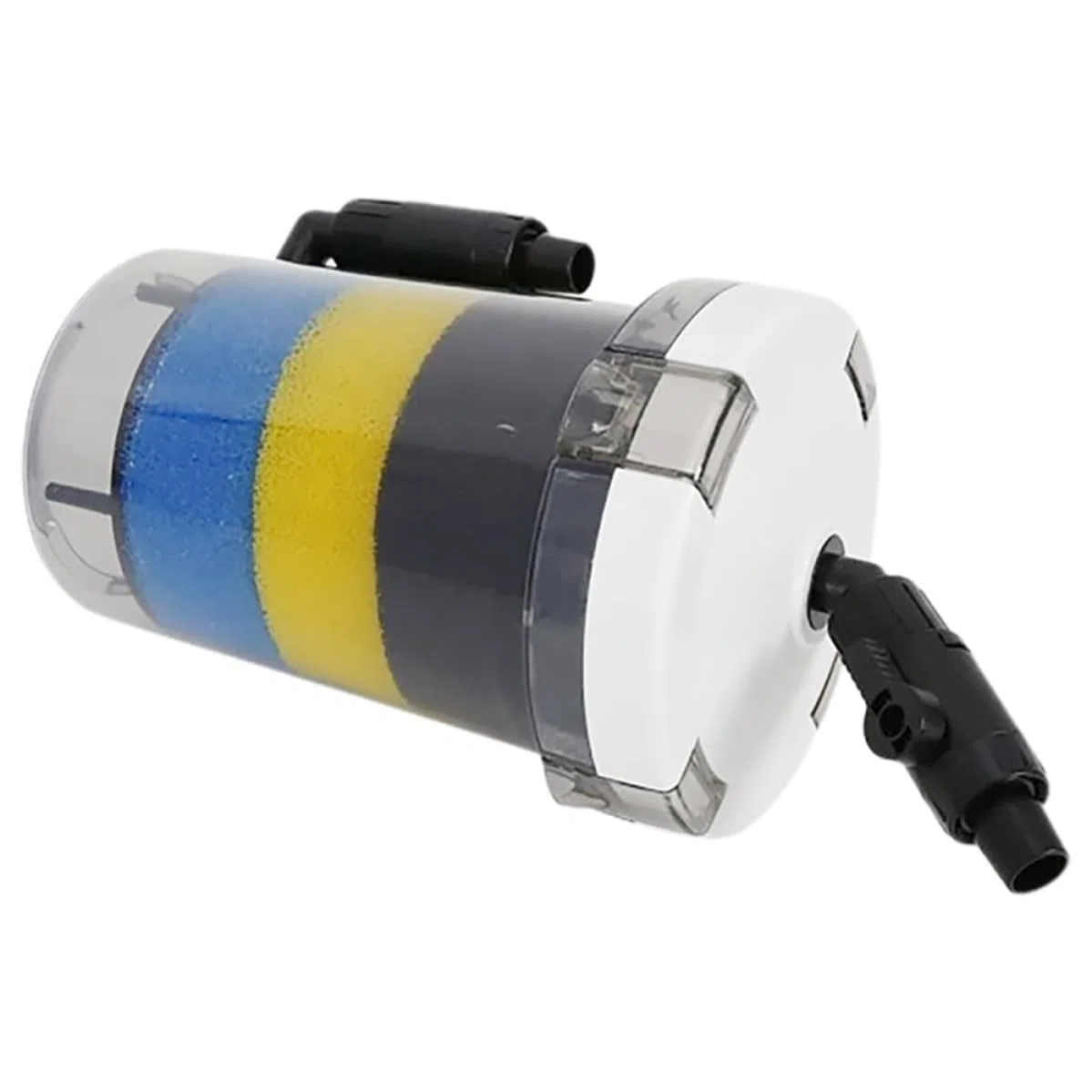 Yardwe Filtro para Acuario de Caja Exterior Silencioso Ajustable LW