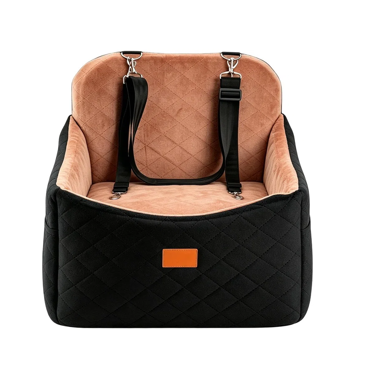Asiento Coche para Perros Transportín De Viaje con Espuma Viscoelástica | Cama de Coche para Perros En SUV, Camioneta, Carga, Viajes, Trayectos Diarios, Largos, Vacaciones, Veterinario Y