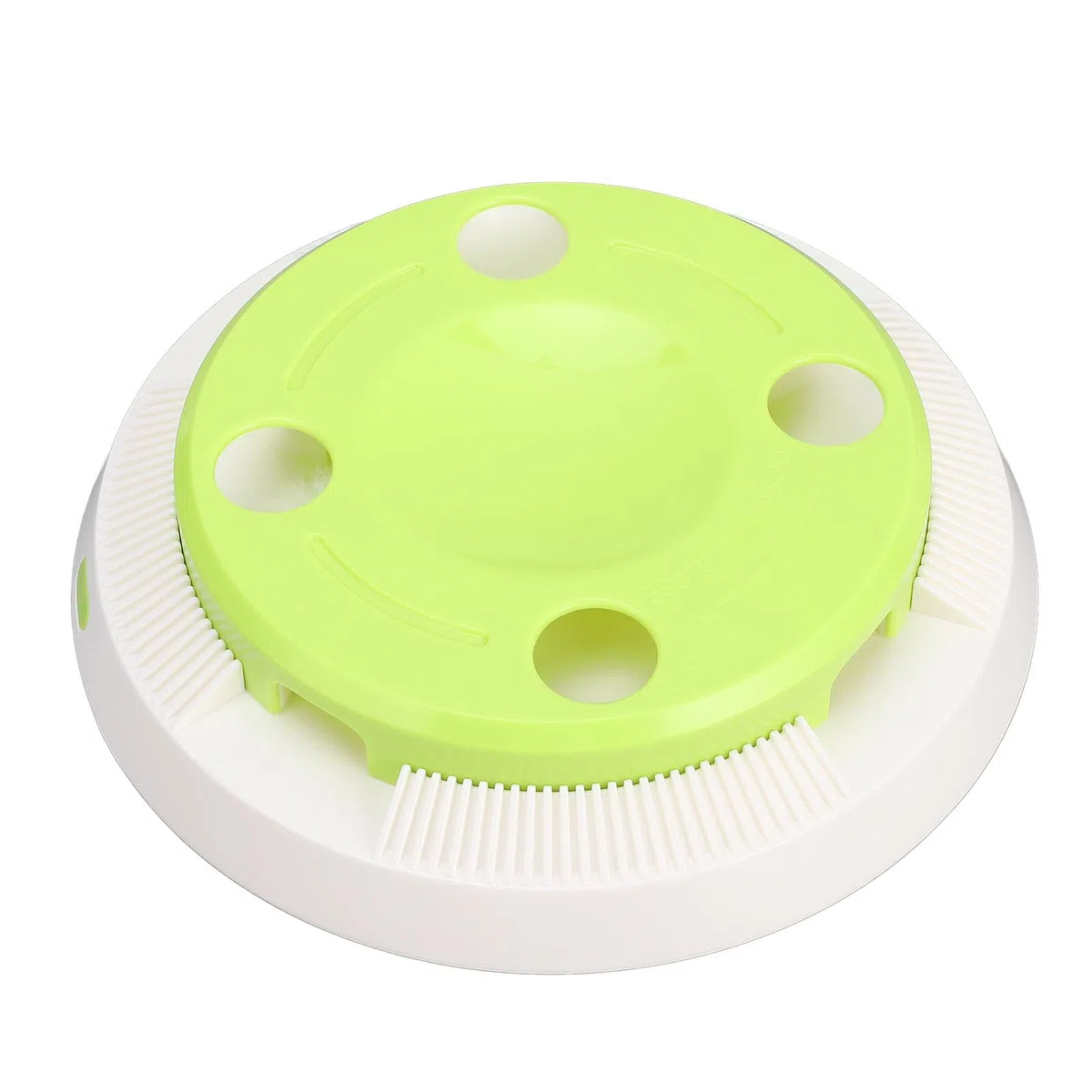 Plato Giratorio eléctrico para Gatos, Divertido Juguete Interactivo para Aumentar la vitalidad del Gato, Juguete Giratorio para Ejercicio físico de Mascotas