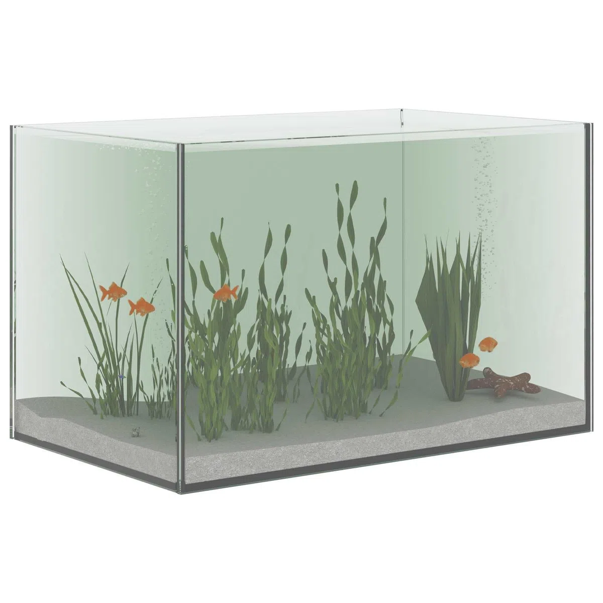 vidaXL Acuario con Almacenamiento Transparente 40 x 25 x 25 cm Cristal, Acuario exhibidor, Tanque de Vidrio Moderno, pecera panorámica, para Interiores y Exteriores