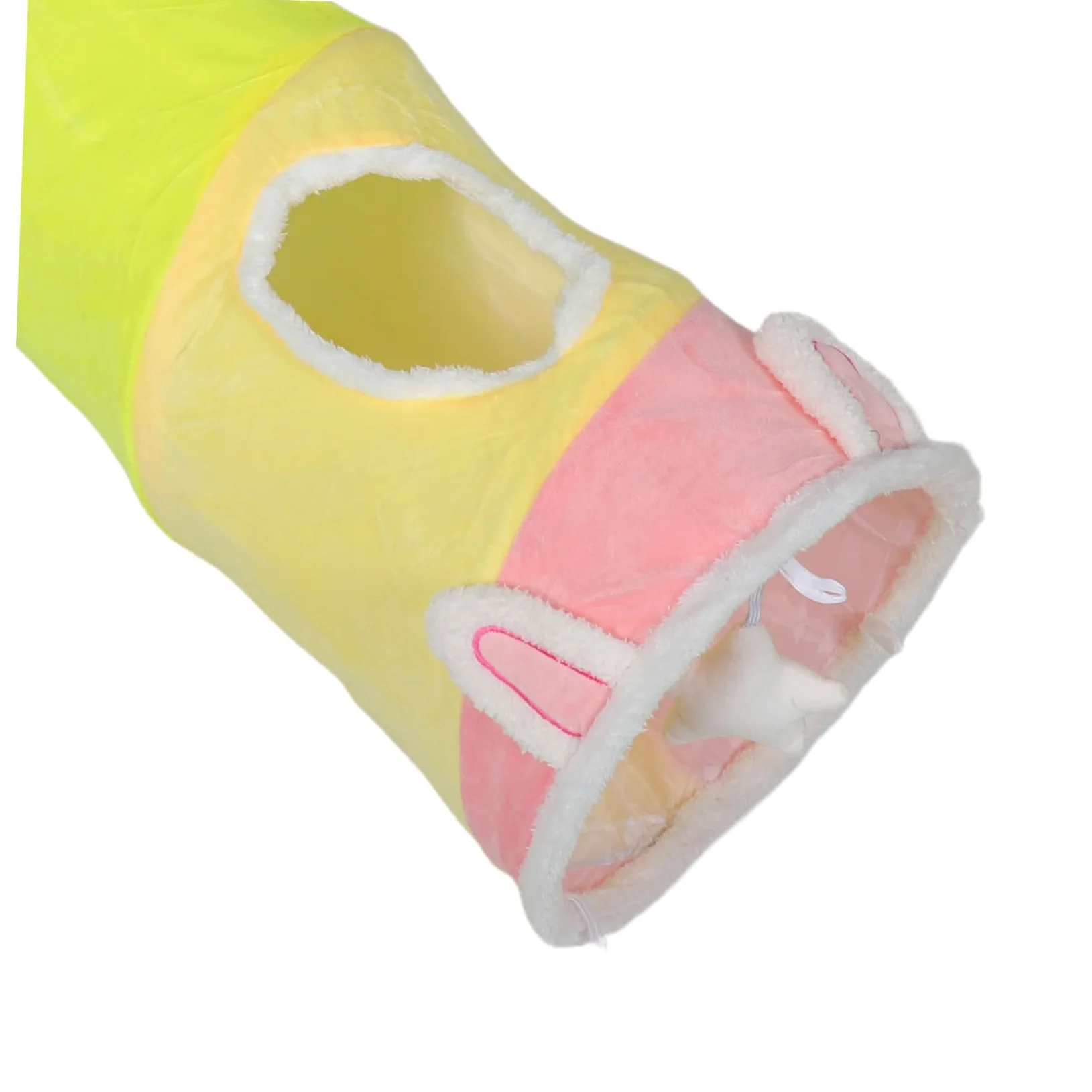 SHINEOFI Juguete Túnel para Gatos De Túnel Espiral Plegable Juguete De Persecución para Gatos y Gatitos para Mascotas Pequeñas Interiores