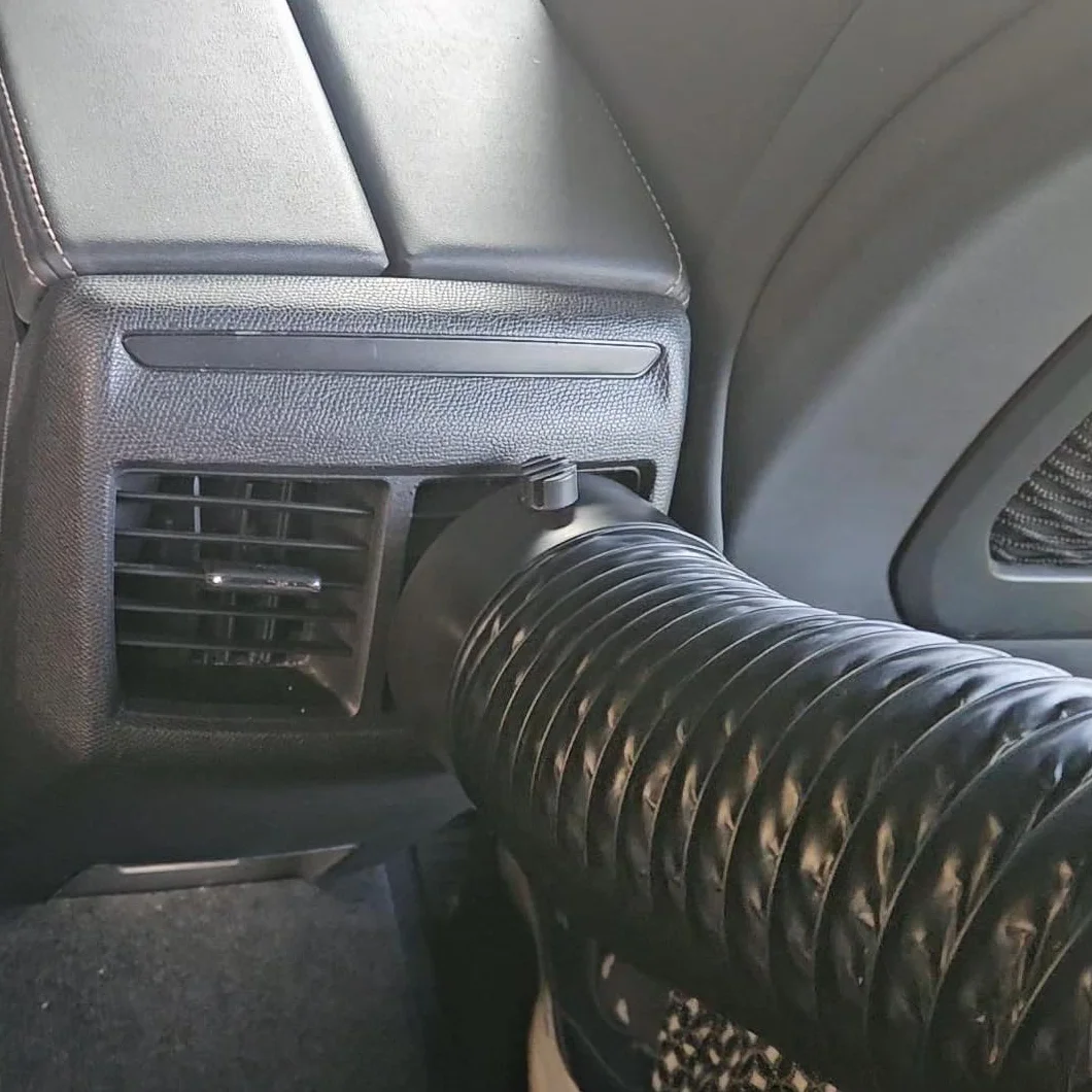 Doggyfresh Ventilación, refrigeración para perros en el coche (azul) | Transporte aéreo activo