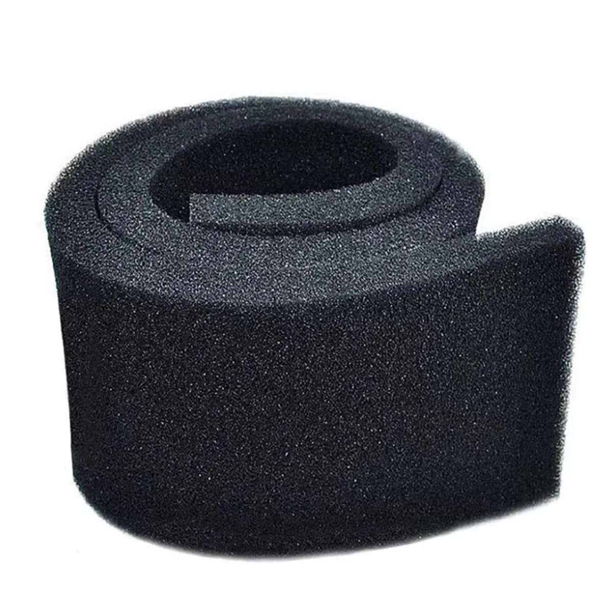 Tejido de neopreno impermeable, Almohadilla de filtro de esponja for pecera de acuario, varios tamaños, color negro(35ppi,50x50x4cm)