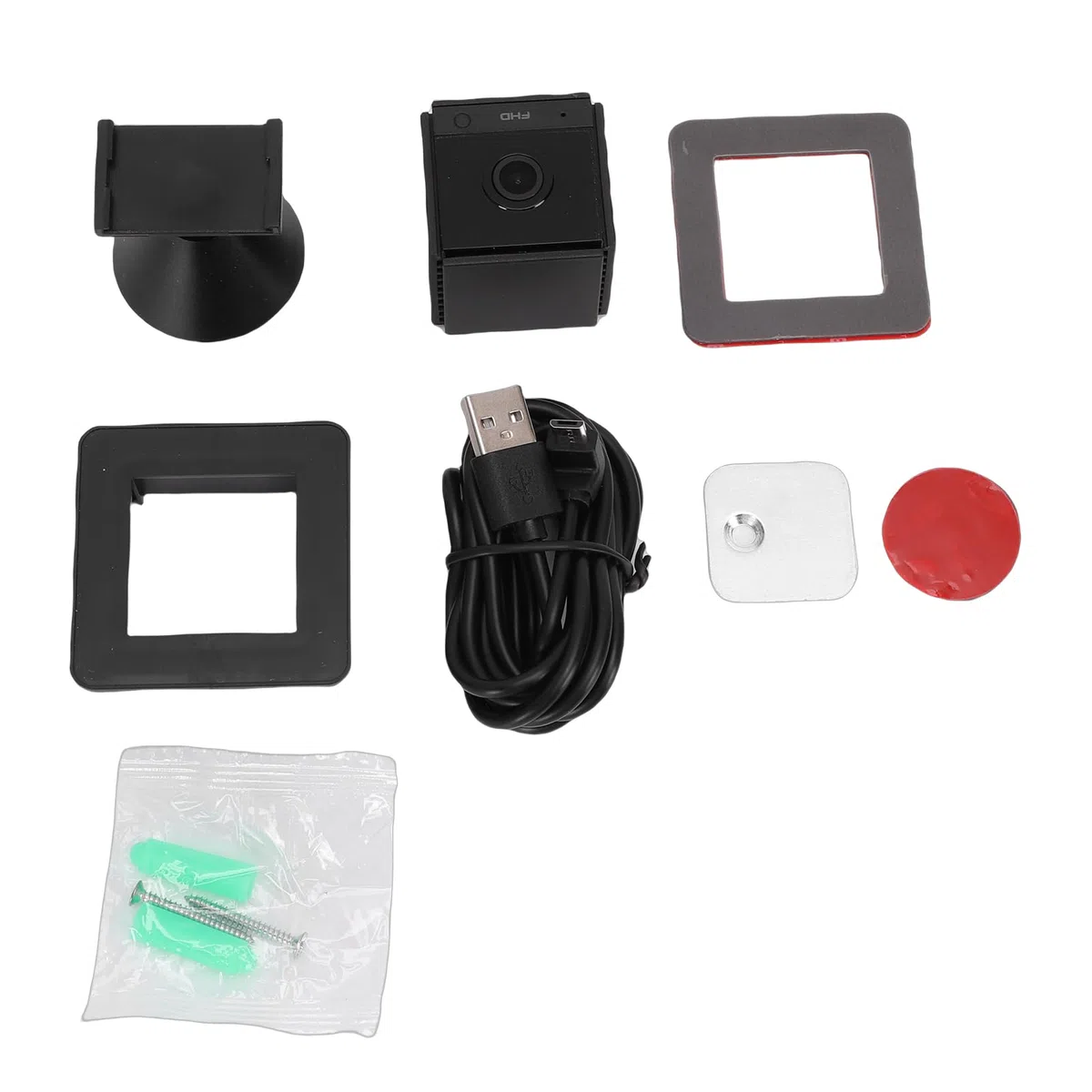 Vikye Cámara para Pecera, 2K HD 140° Gran Angular con Lente Antideslumbrante y Detección de Movimiento AI, Cámara WiFi para Acuario con Visión Nocturna, Conversación Bidireccional