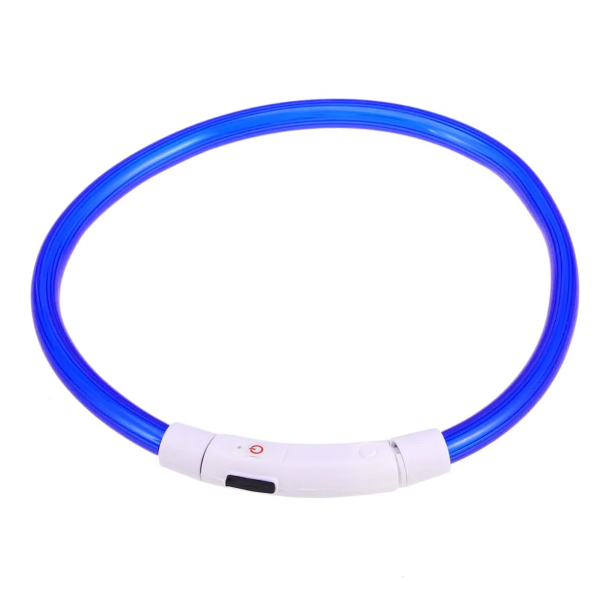 Angoily 3piezas Collar Led Recargable para Perros De Luz USB Modos De Parpadeo y Luz Fija para Paseos Nocturnos Seguridad para Mascotas Color Azul