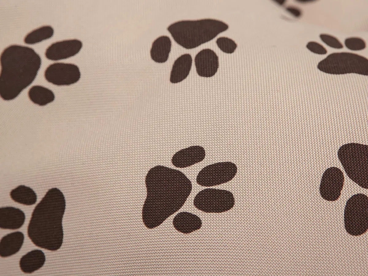 PillowPrim Colchón para perros, sofá para perros, cojín para perros, colchón para perros, cama para mascotas, cama suave, cojín R2-100 x 70 cm, patas beige