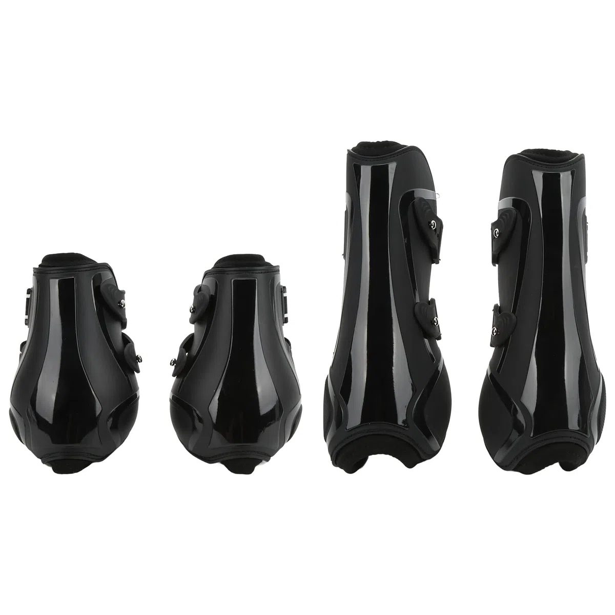 Protectores de Pierna para Caballos 4 Unidades con Cubierta de