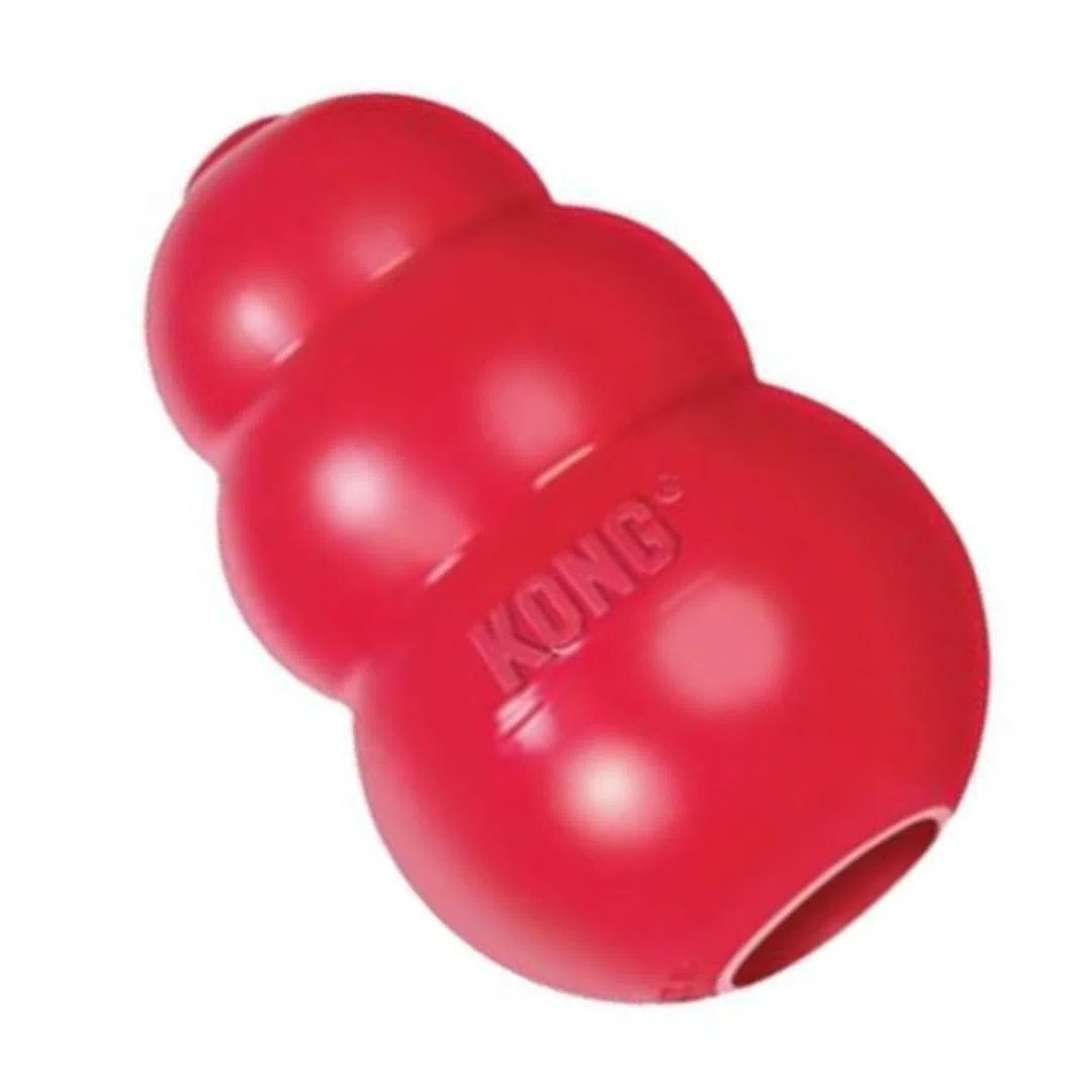 KONG King, juguete clásico para perros, XXL, color rojo (2 unidades)