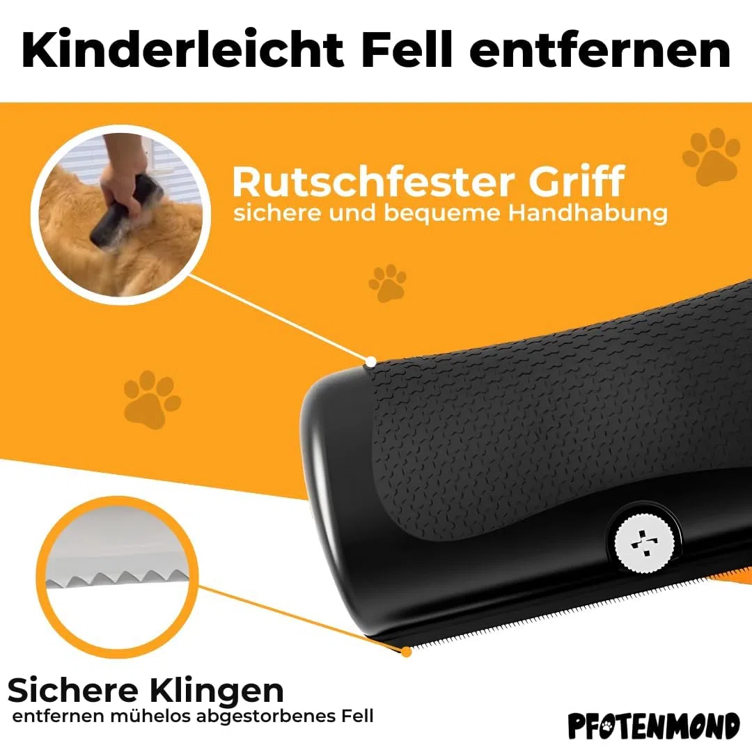Para Groomify Pet Care Brush, Para Groomify Mr Waggy Tails Brush, Cepillo Deshedding para Perros y Gatos, Cepillo para Eliminar Pelo, Peine para Mascotas, Herramienta de Grooming para Mascotas