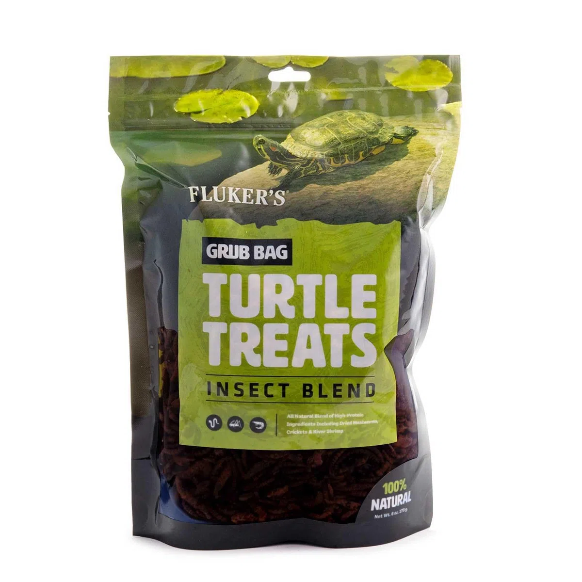 Fluker's Grub Bag - Bolsa para golosinas de tortuga, 6 oz, n/a