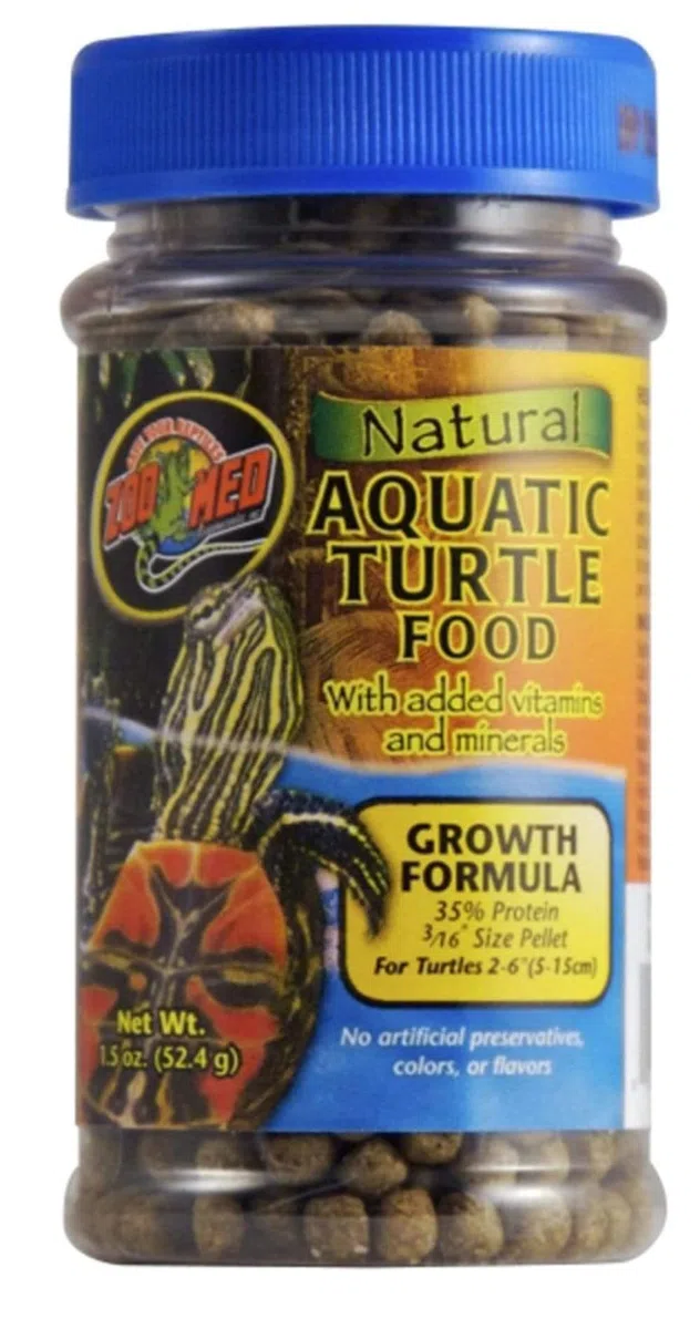 Zoo Med Aquatic Turtle Dry Food 1.85oz (Jar) by