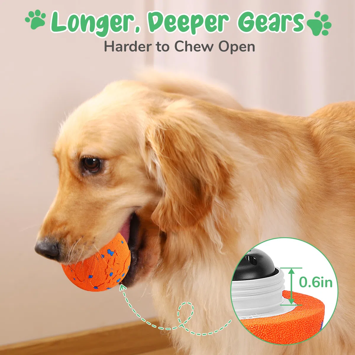 Juguetes interactivos inteligentes para perros, bola vibratoria para perros, juguetes masticables para perros, bolas para perros, carcasa a prueba de masticación, movimiento automático