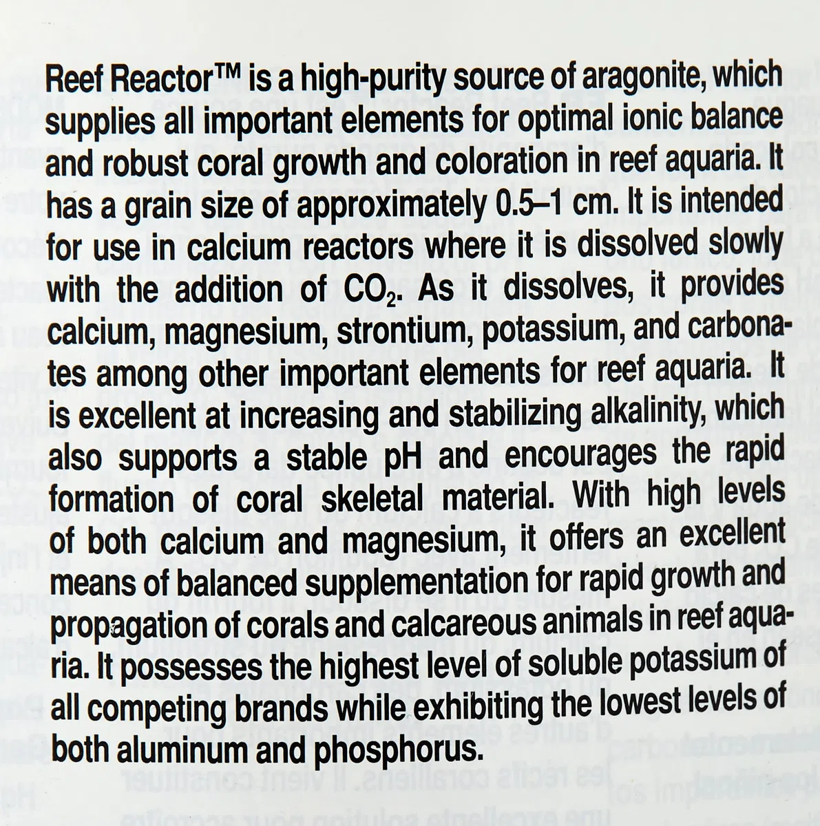 Tratamientos para el Agua de acuarios Reef Reactor MD 2 L