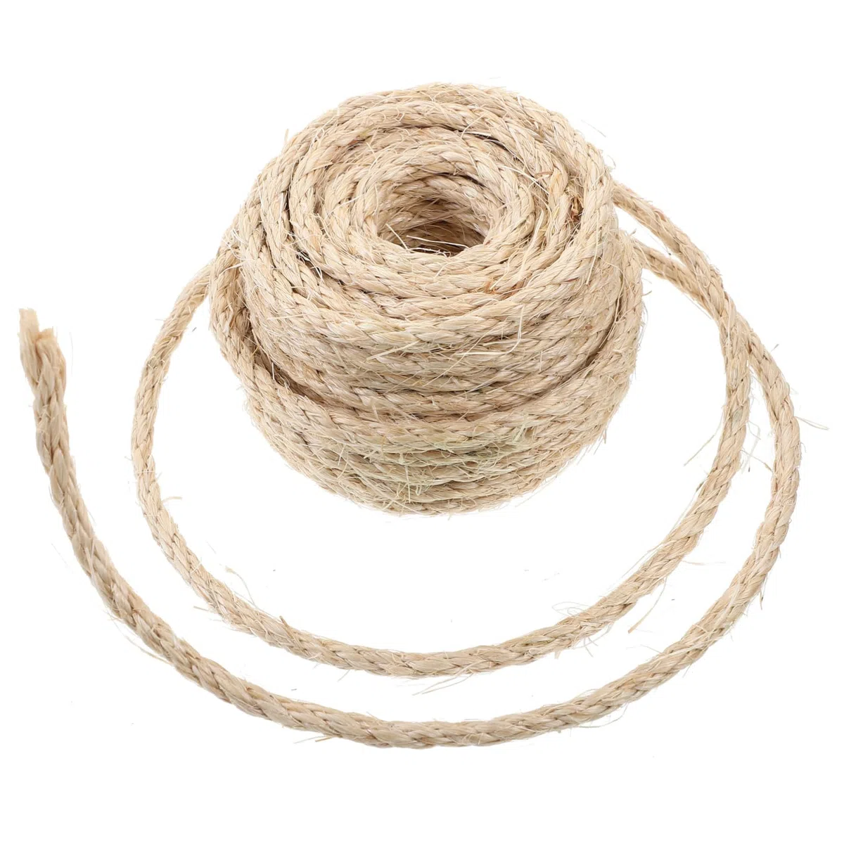 INOOMP 5rollos Cuerda De Sisal Natural para Rascadores De Gatos Resistente Al Desgaste para Proyectos De Bricolaje y Accesorios para Hogar