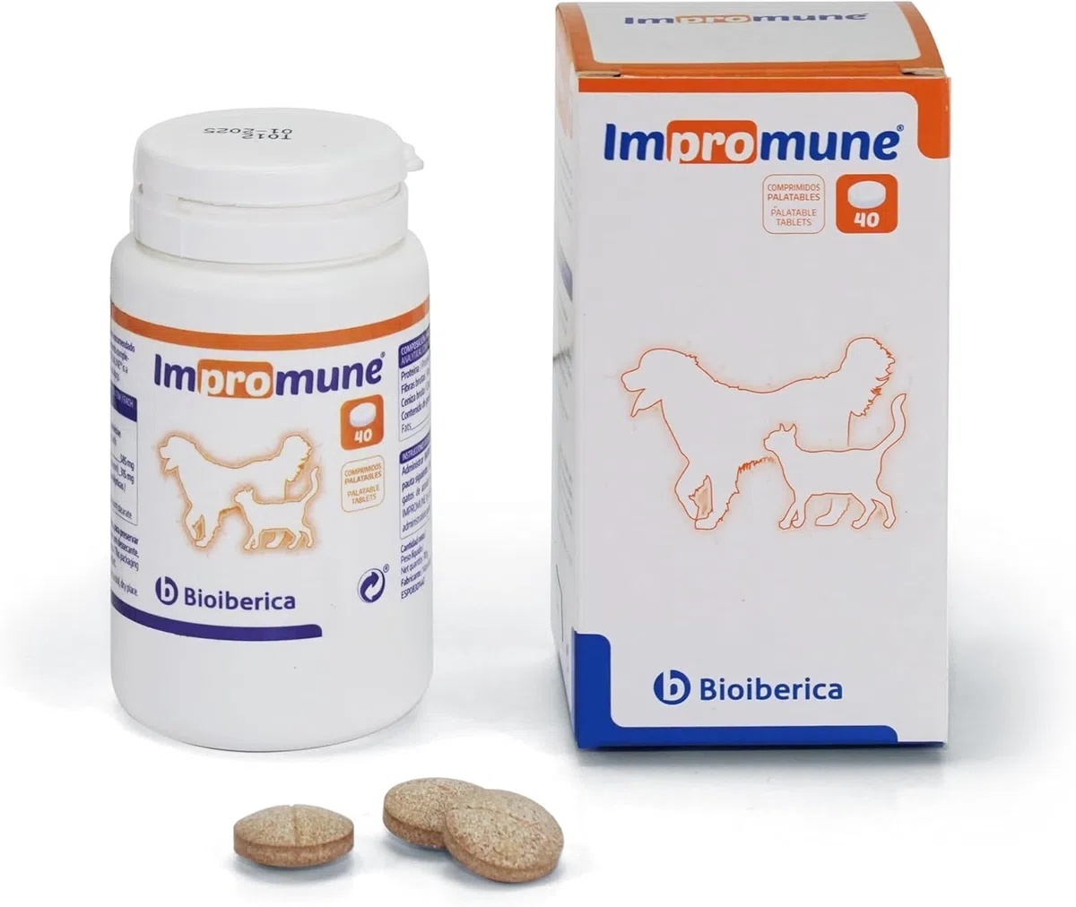 Bioiberica Envase con 40 Comprimidos de Impromune