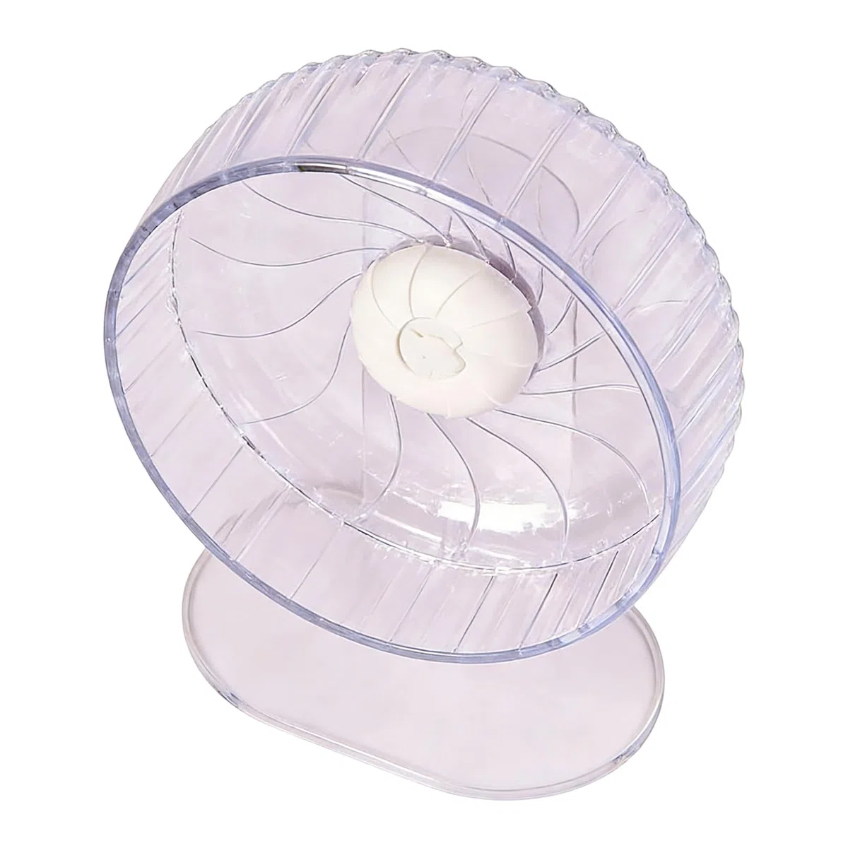 Rueda Para Hámster Silenciosa Accesorio de Hábitat Silencioso y Giratorio | Rueda De Ejercicio Pequeña Para Enriquecimiento Ambiental De Mascotas Como Hámster, Conejo, Erizo,