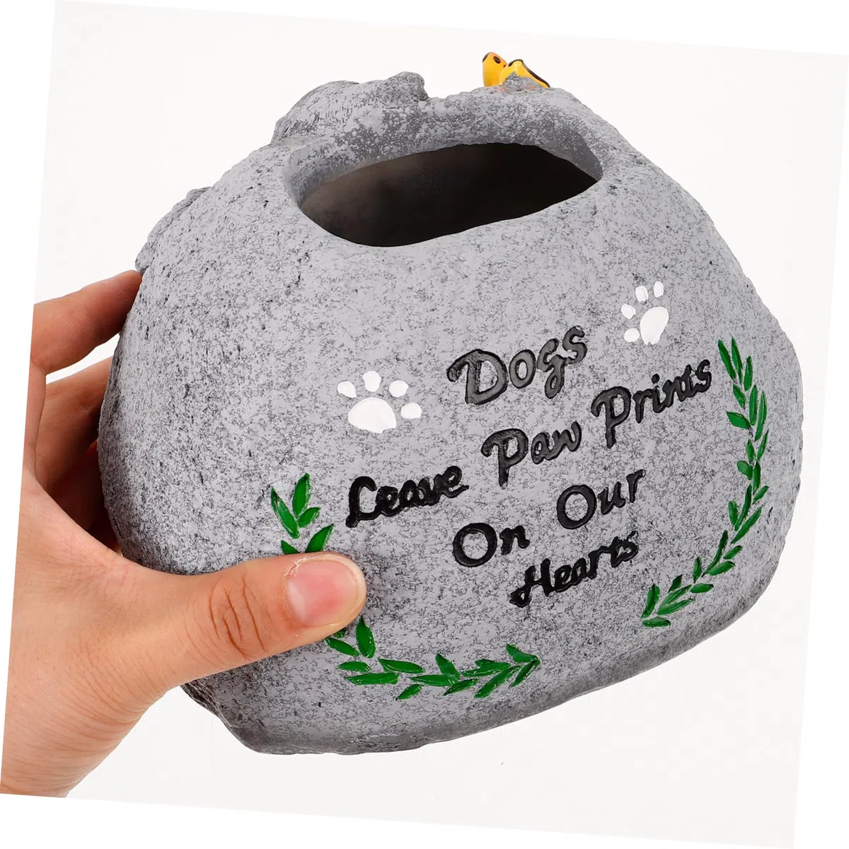 BESPORTBLE 3piezas Conmemorativa De para Jardín De Diseño Multifuncional para Suculentas y Flores Decoración Exterior para Homenajear Mascota