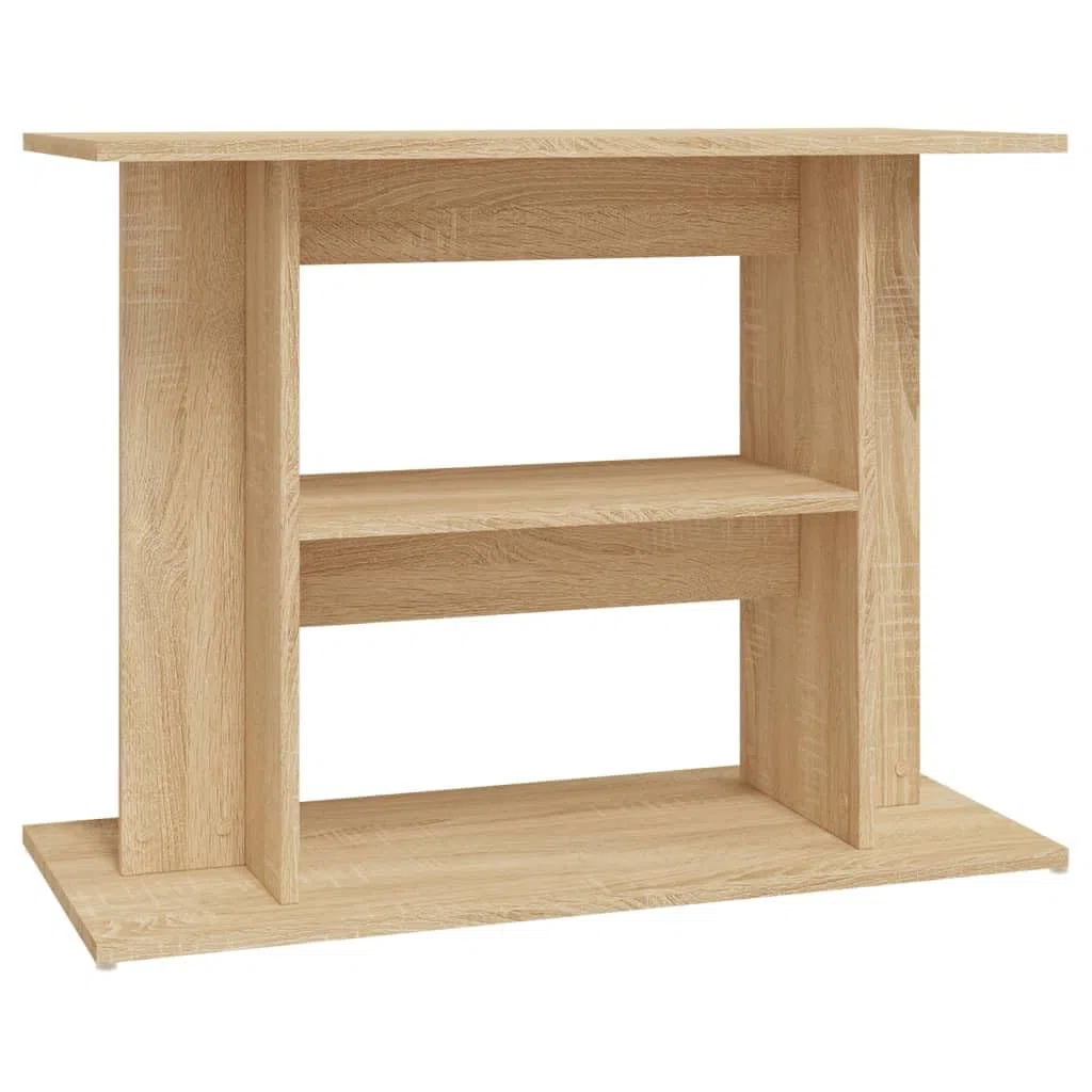 Genérico Soporte para Acuario Madera ingeniería Roble Sonoma 80x35x60 cm,Producto para Mascotas y Animales,Productos para Mascotas,Productos para Peces,Soportes para acuarios,833578