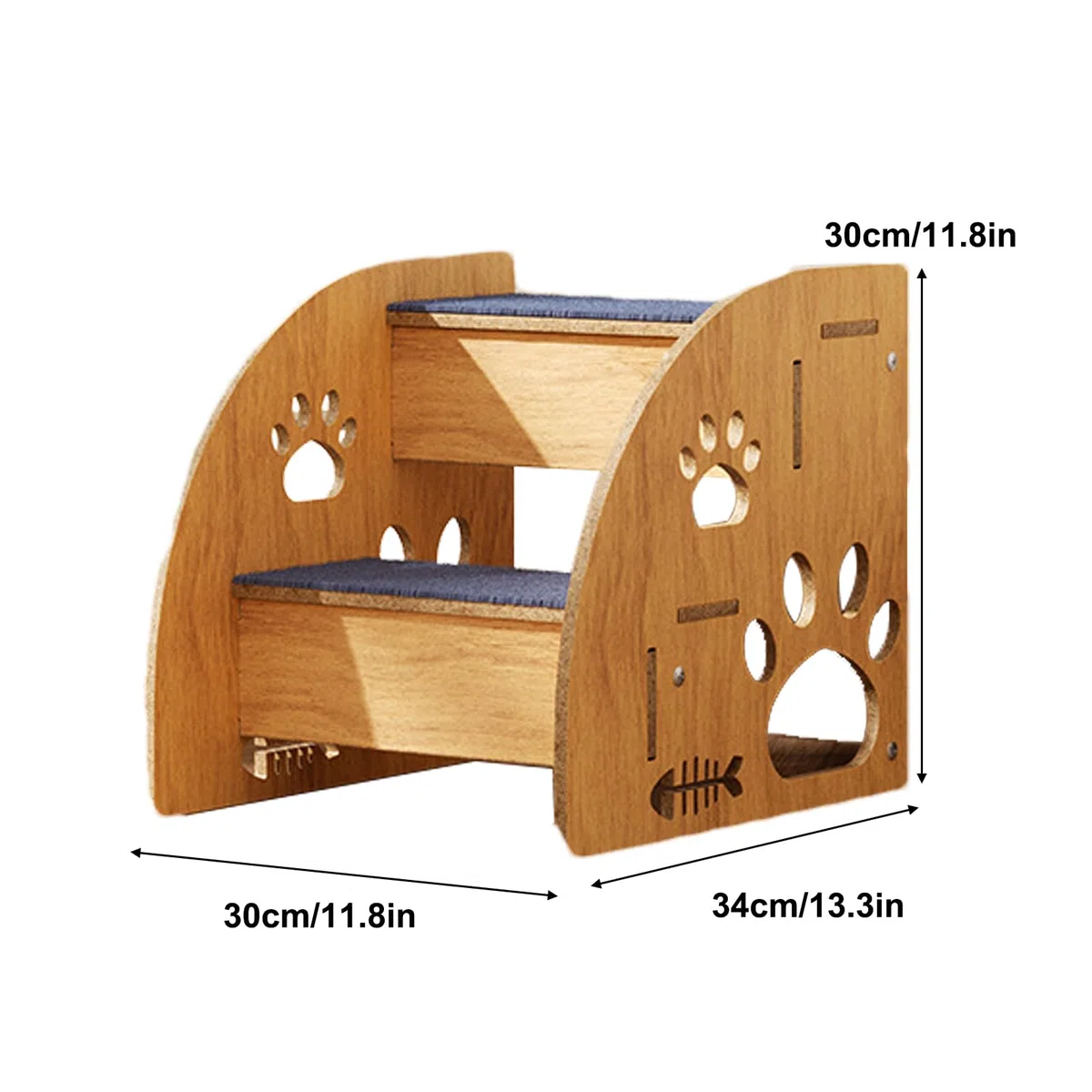 Escaleras para Mascotas para Cama | Escalones para Gatos rampa para Perros
