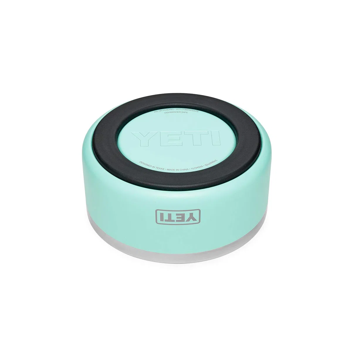 YETI Boomer, Cuenco Antideslizante de Acero Inoxidable, Espuma de mar, 4