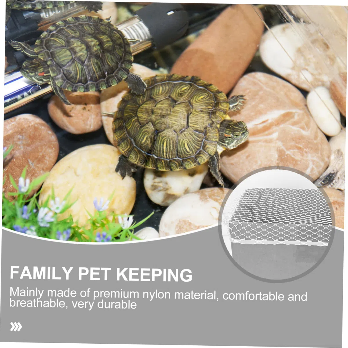BESPORTBLE 5piezas Protección para Peces De Acuario Malla Transpirable y Transparente para Evitar Saltos y Escapes para Acuarios y Aves