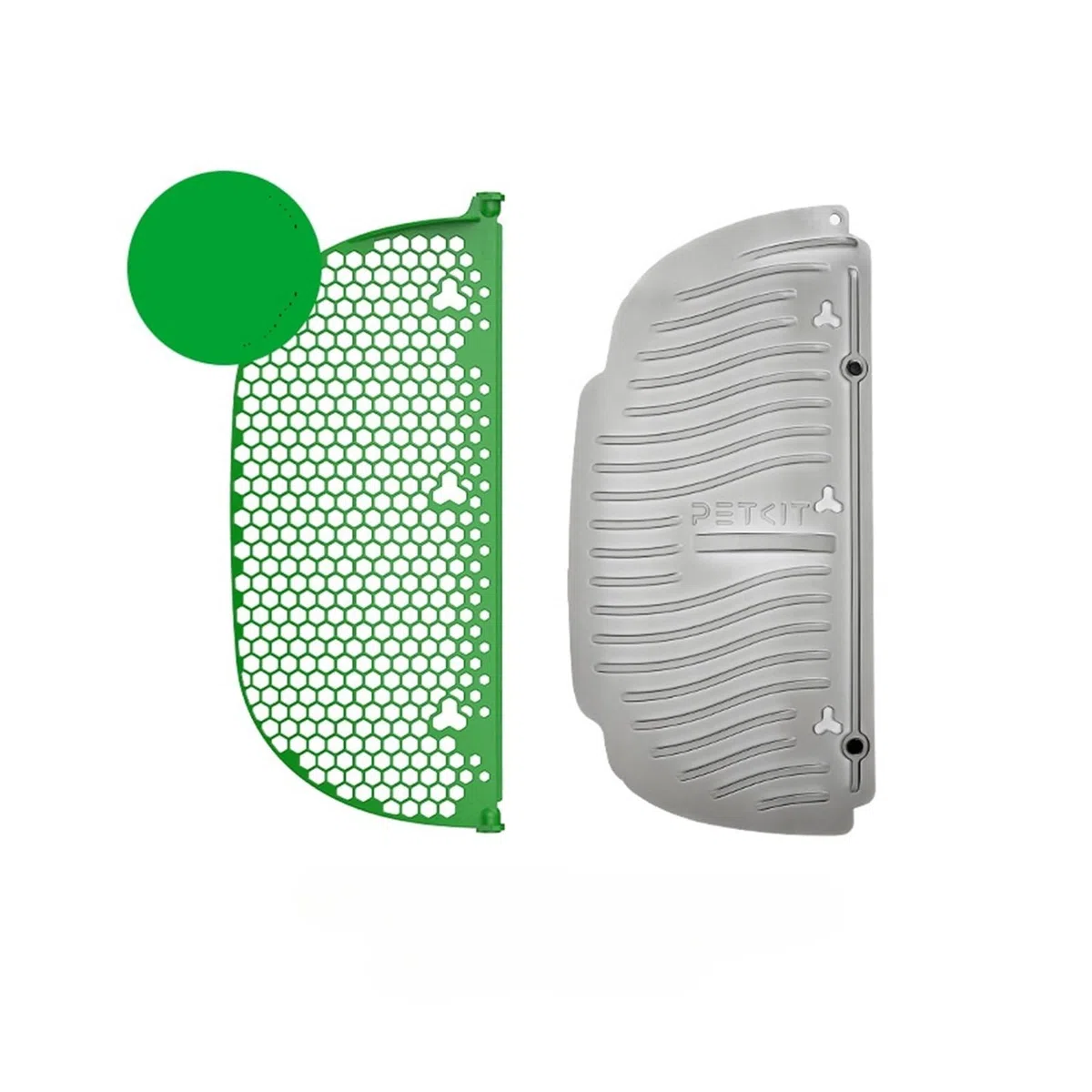 Genérico Compatible con PETKIT PuraMax y PuraMax 2, tamiz de Arena de Panal, diseño magnético, Accesorio de Caja de Arena for Gatos autolimpiante(Light Grey) | Diseño magnético,Estructura panal,Fácil limpieza,Ajuste preciso