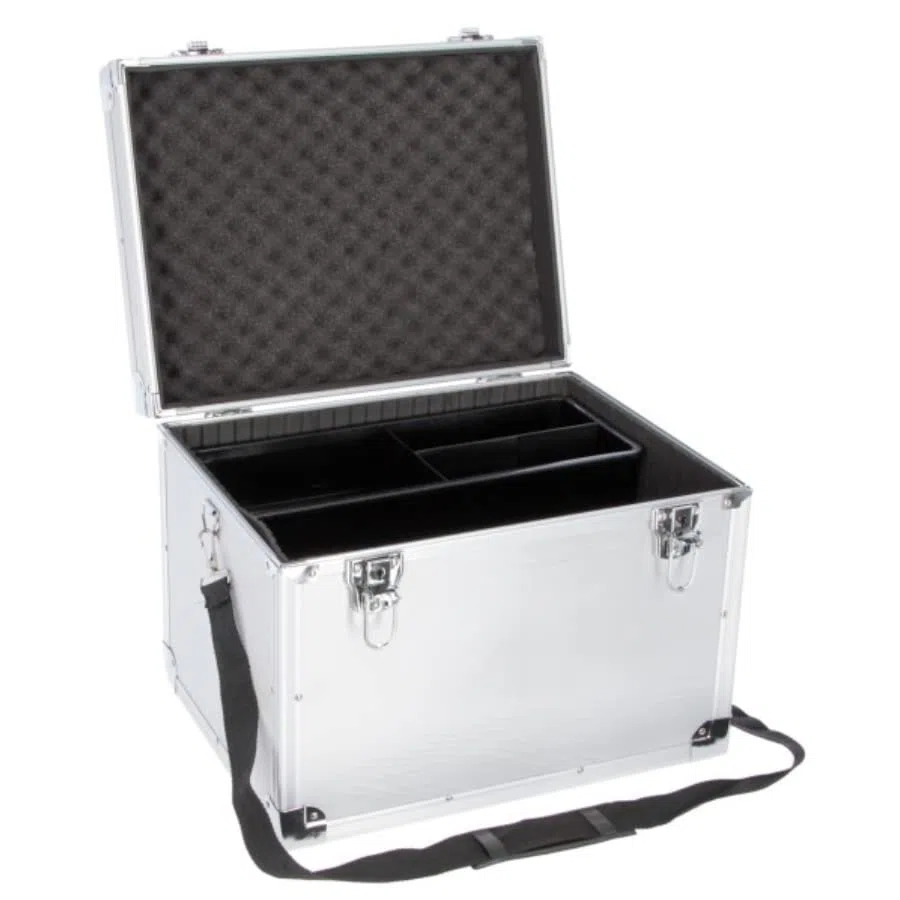 Caja de aseo para llevar todo el caso de aluminio Pony Riding Horse Tack contenedor de almacenamiento ecuestre veterinario mascota perro peluquero
