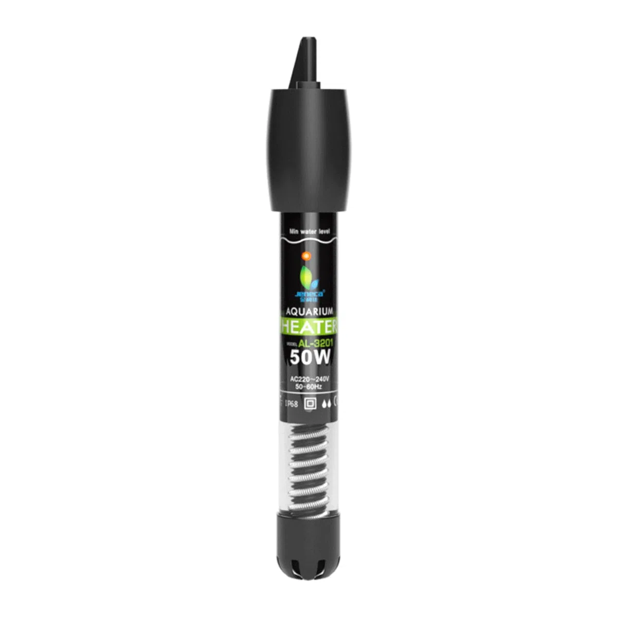 Varilla calefactora para pecera, Tubo de Vidrio automático a Prueba de explosiones a Temperatura Constante con Funda Protectora, 75W (200W)