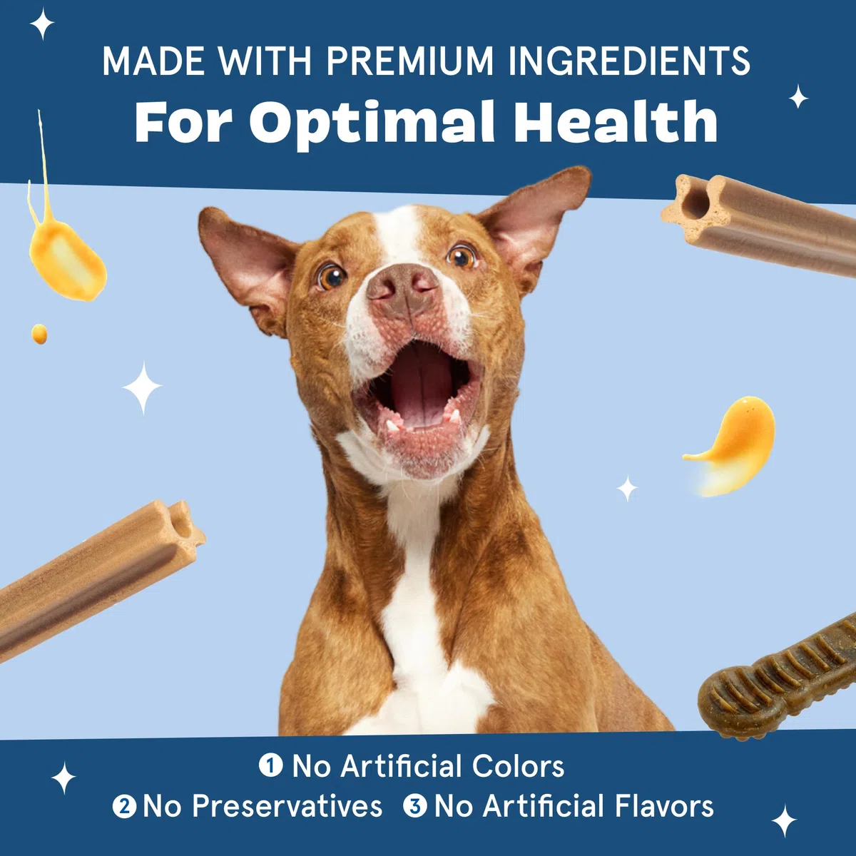 Bark Bright - Kit de masticables dentales duraderos - Kit de cepillado de dientes de perro con masticables de limpieza de dientes y pasta de dientes - Removedor de placa y sarro para dientes más
