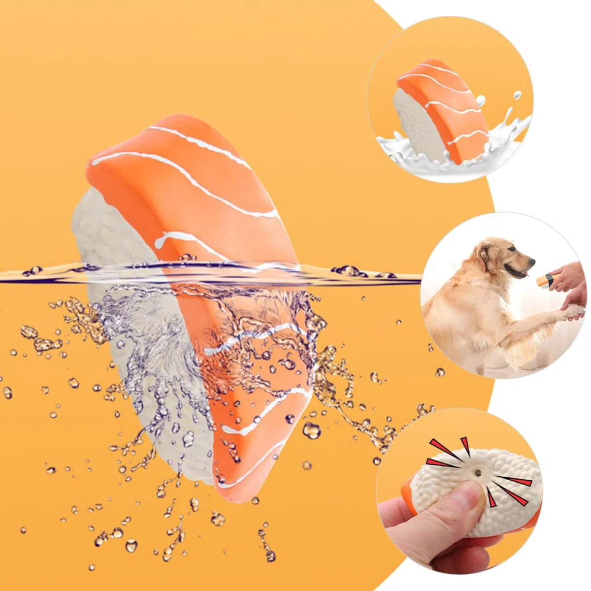 Mipcase 9 Piezas Perro De Juguete Juguetes De Goma para Masticar Perros Juguetes De Látex para Perros Chirriantes Juguete para Masticar Cachorro Perrito Juguete Mascota El Perro Emulsión